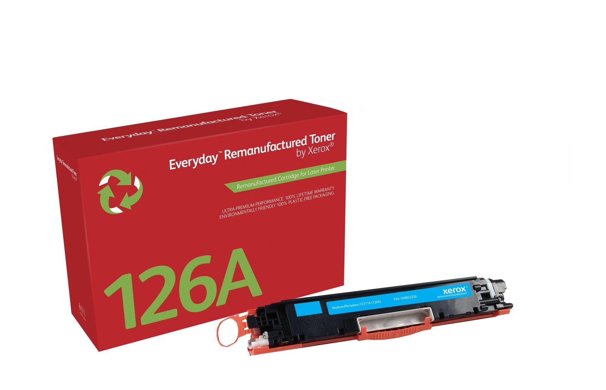 Toner Remanufaturado XEROX 106R02258 (1100 páginas - HP - Ciano)