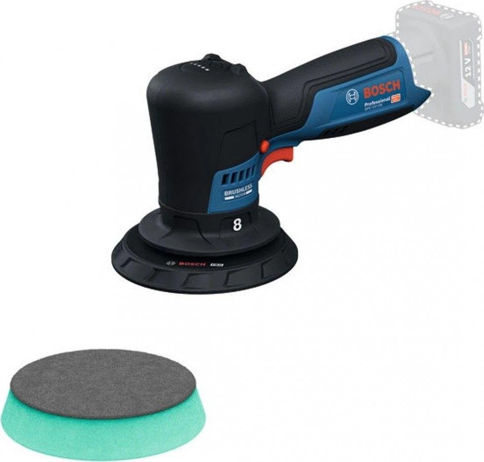 Polidora sem Fios BOSCH GPX 12V-125 Professional (125 mm - Azul/Preto), imagem 1
