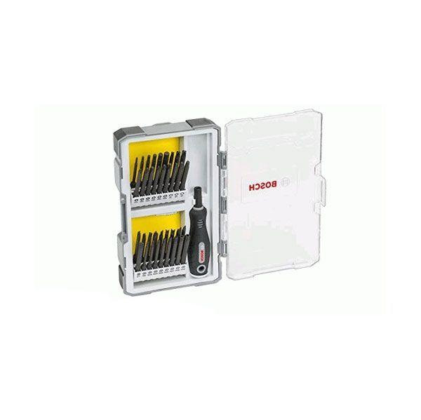 Conjunto de Pontas de Aparafusadora BOSCH 2607017320 (1/4" - 37 Peças)