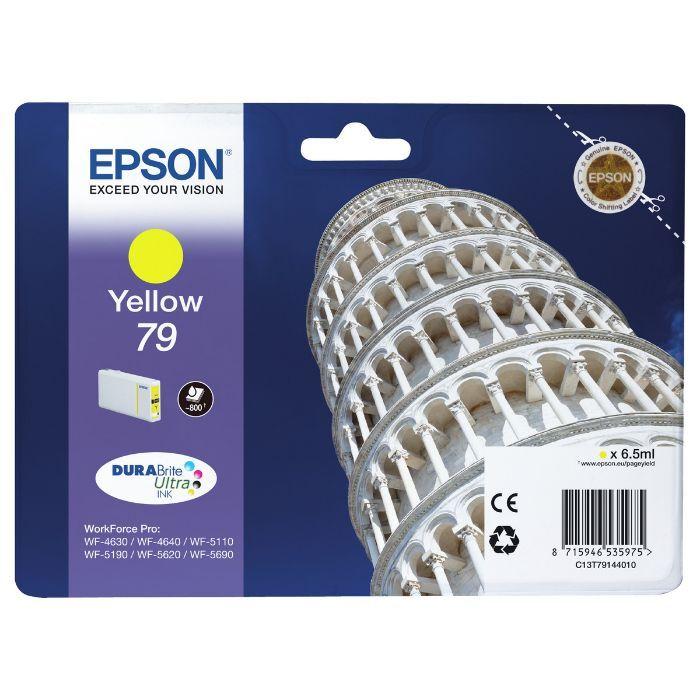 Tinteiro EPSON 79 C13T79144010 (800 páginas - Amarelo)